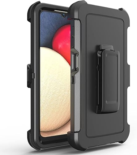 Funda para Samsung Galaxy A13 5G (no para A13 4G), funda de teléfono Bisbkrar grado militar 3 en 1 a prueba de golpes, resistente cubierta de