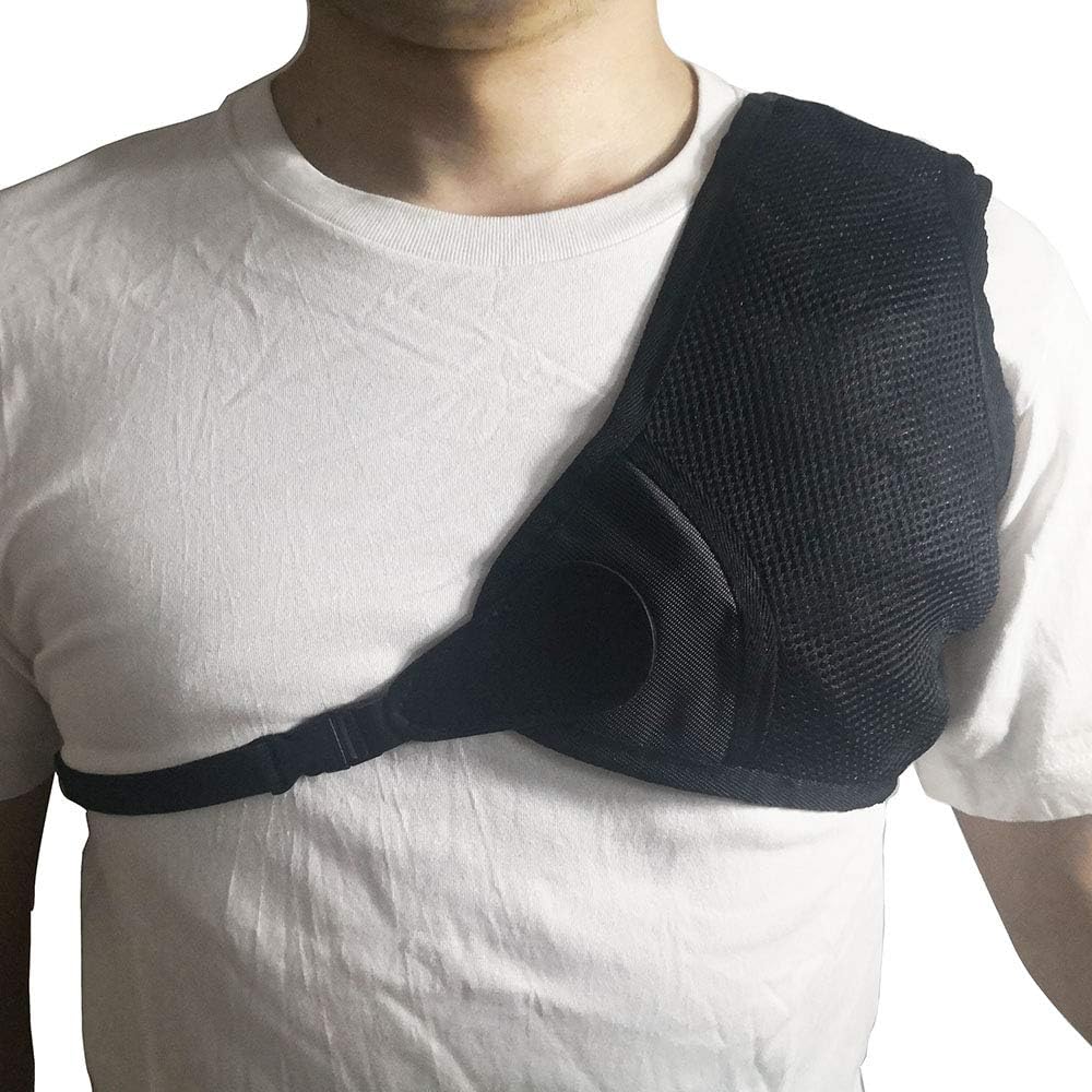 Archery Chest Guard, Upgraded Version Black Adjustable