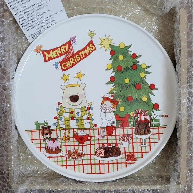 Amazon | COCOちゃん クリスマスプレート 皿 陶器 ココ ココちゃん