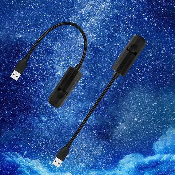 360-Degree Earth Projection Night Light, USB Star Lamp with Galaxy Display, Romantic Room Decor (2_Slide Moon) - Image 5
