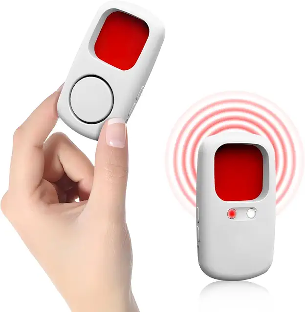 Détecteur de Micro Espion - Alarme Sécurité 120dB avec Détection Caméra Cachée