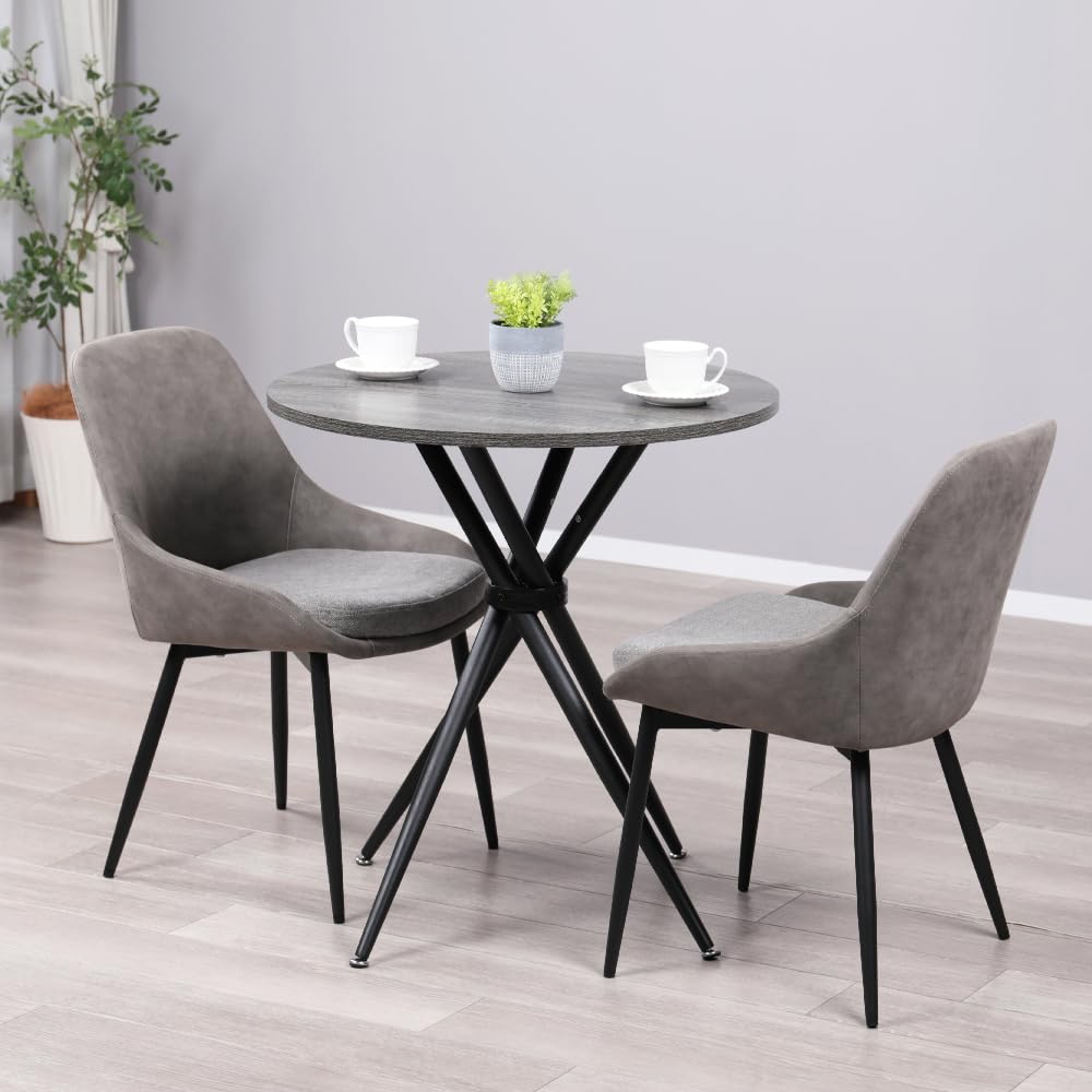 Amazon｜MIRAI-SHOW ダイニングテーブルセット 2人用 北欧 3点セット