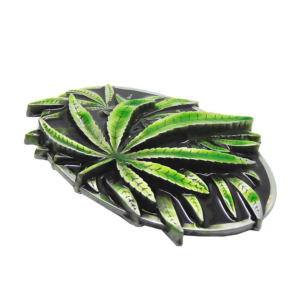 arytheUnisex Adults Classic Lighrweight Vintage Western Cowboy Leaf Belt Buckle Native American