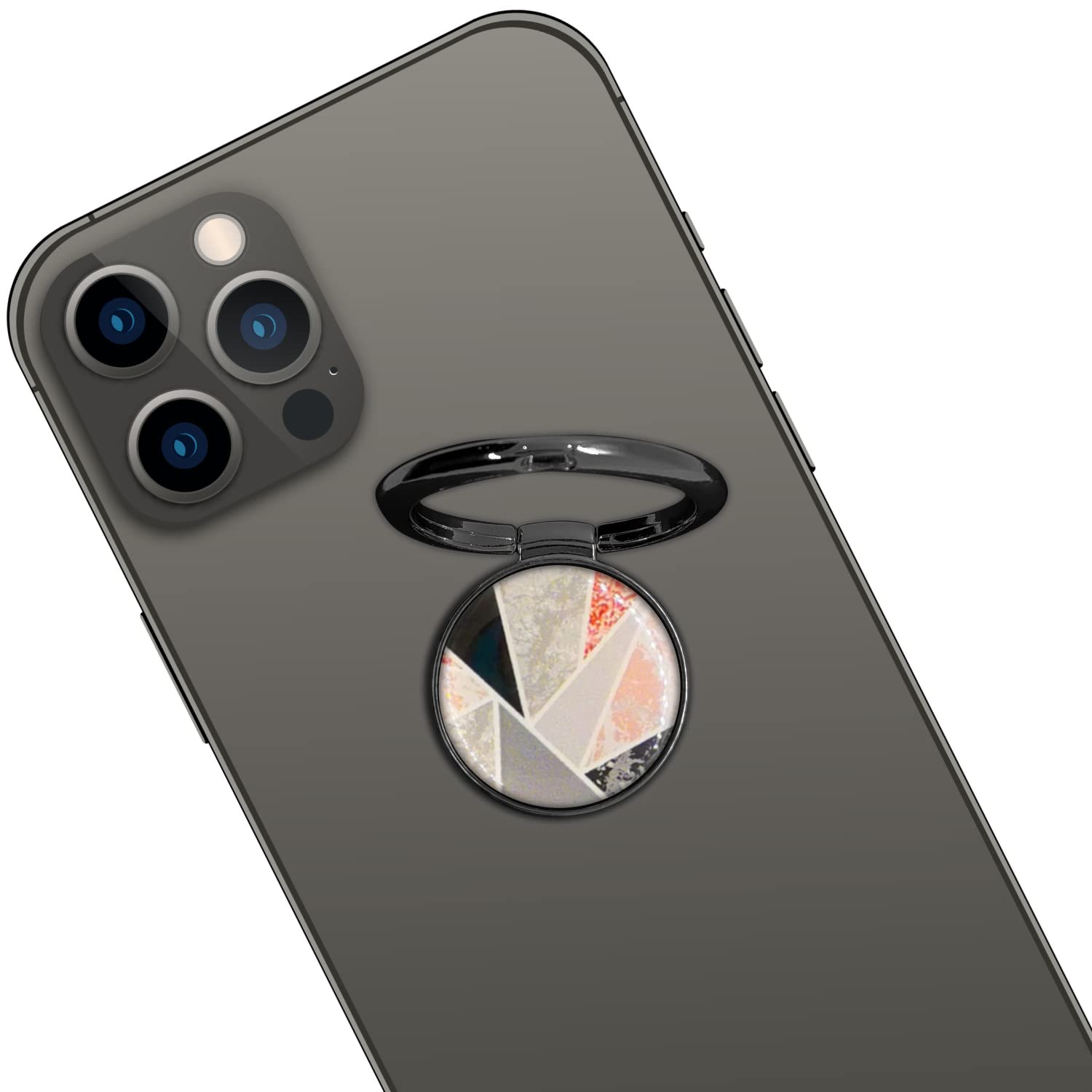 Swap-n-Snap 360° Holo-Ring Metallic Mobile Phone Hand Holder Back Grip and Stand for All Cellphones & Covers - Marble & Decorative (B09MFQGXKQ) Amazon Price History, Amazon Price Tracker