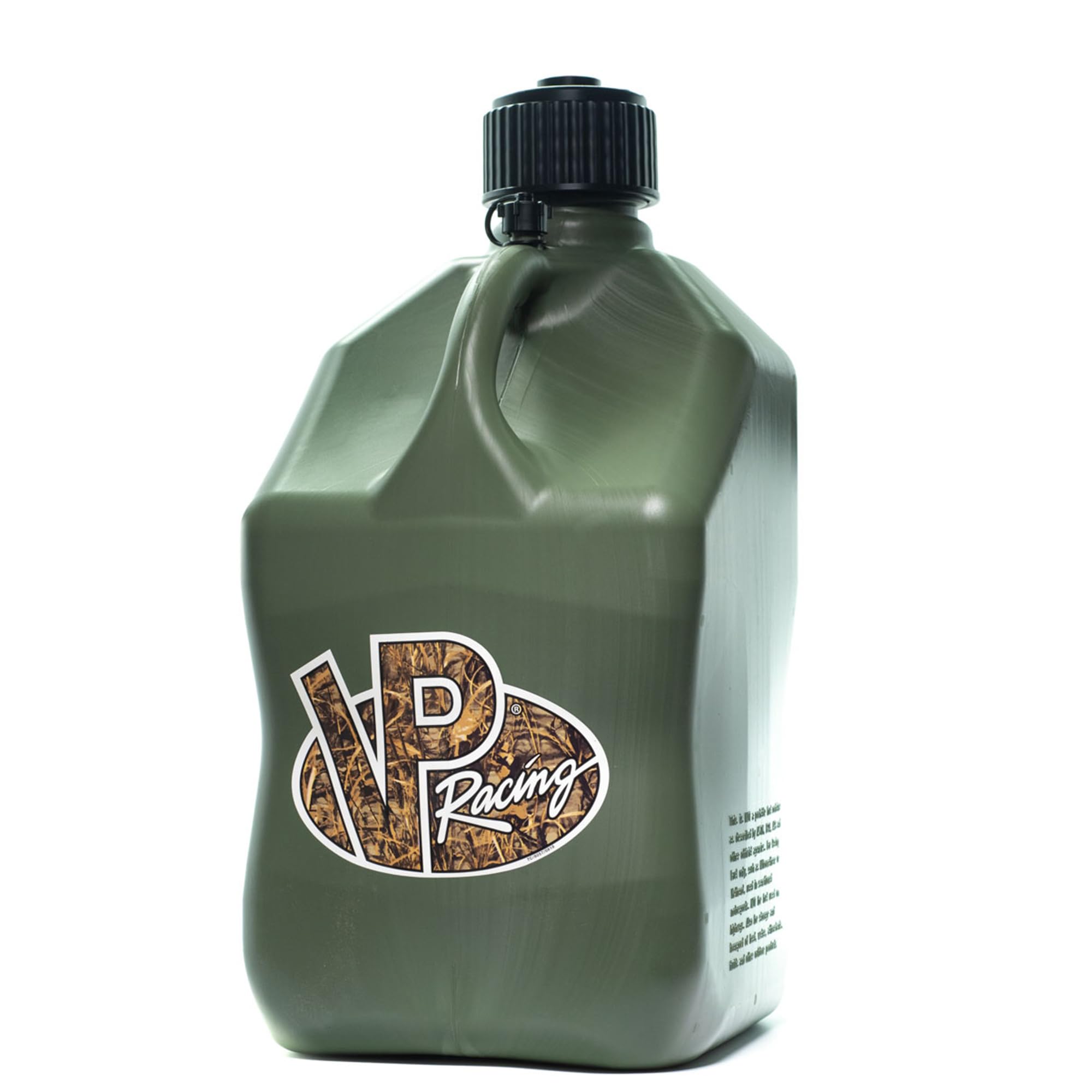 VP Racing 3842-CA, 5.5 Gallon Square Camo Racing Motorsports Jug