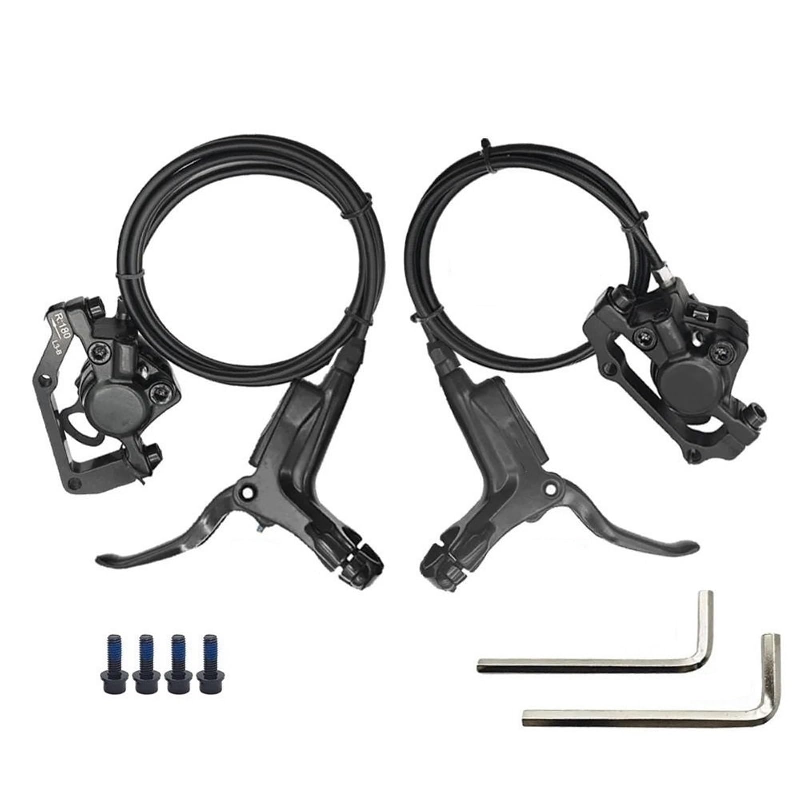 Freno de Disco de Aceite hidráulico para Bicicleta, 2 pistones, Delantero y Trasero, 160mm, 180mm, RT56 B05S, Almohadilla para Plegable MT200 MTB BMX
