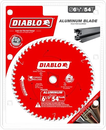 Miniatura 2 de Diablo D0654N 6-1/2" x 54-Teeth Saw Blade for Medium Aluminum