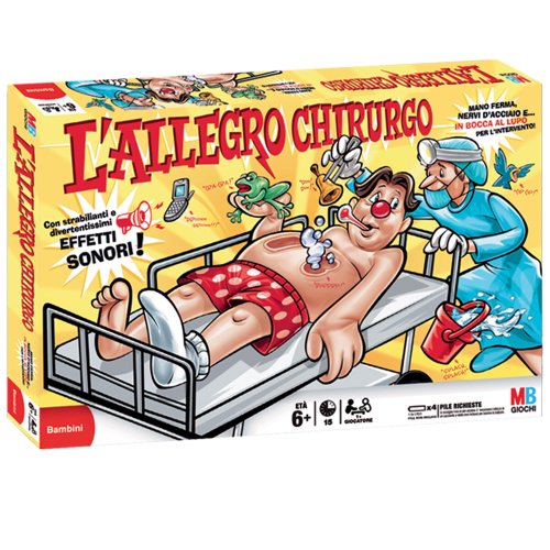 Hasbro 40198103 - Gioco L'Allegro Chirurgo