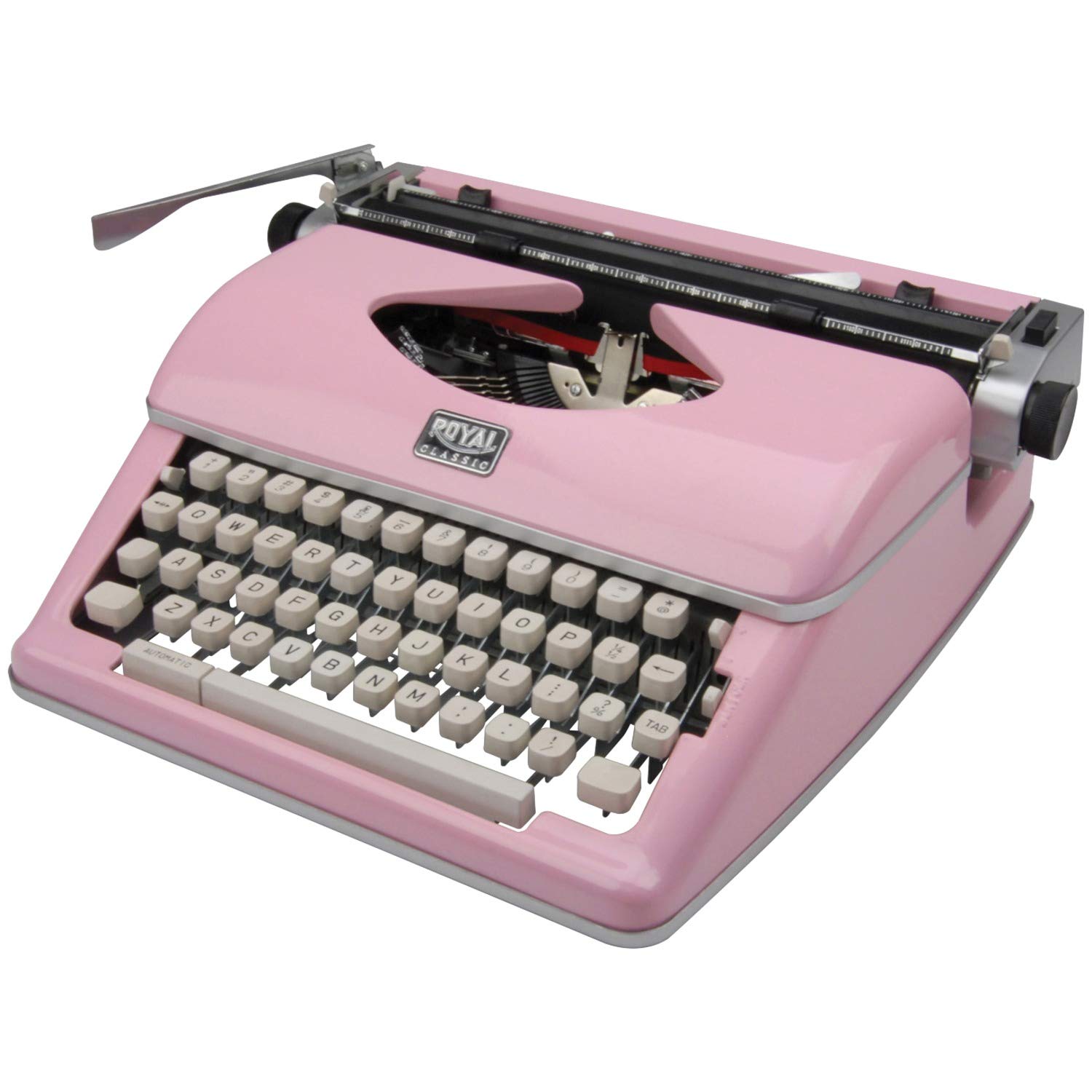 Royal 79105Y Klassische manuelle Schreibmaschine, Rosa