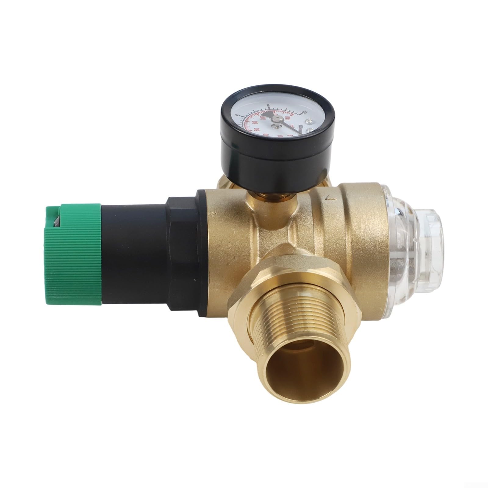 Régulateur pression eau 1 pouce manomètre intégré