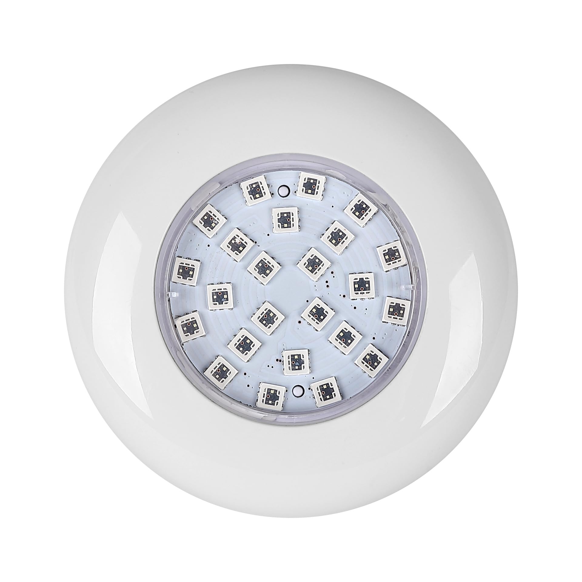 DIGNIFE Pool Lights, LED Swimming Pool Light 12V Sleeve Plastic Underwater Colored IP68 Bath Color Changing(Bianco)
