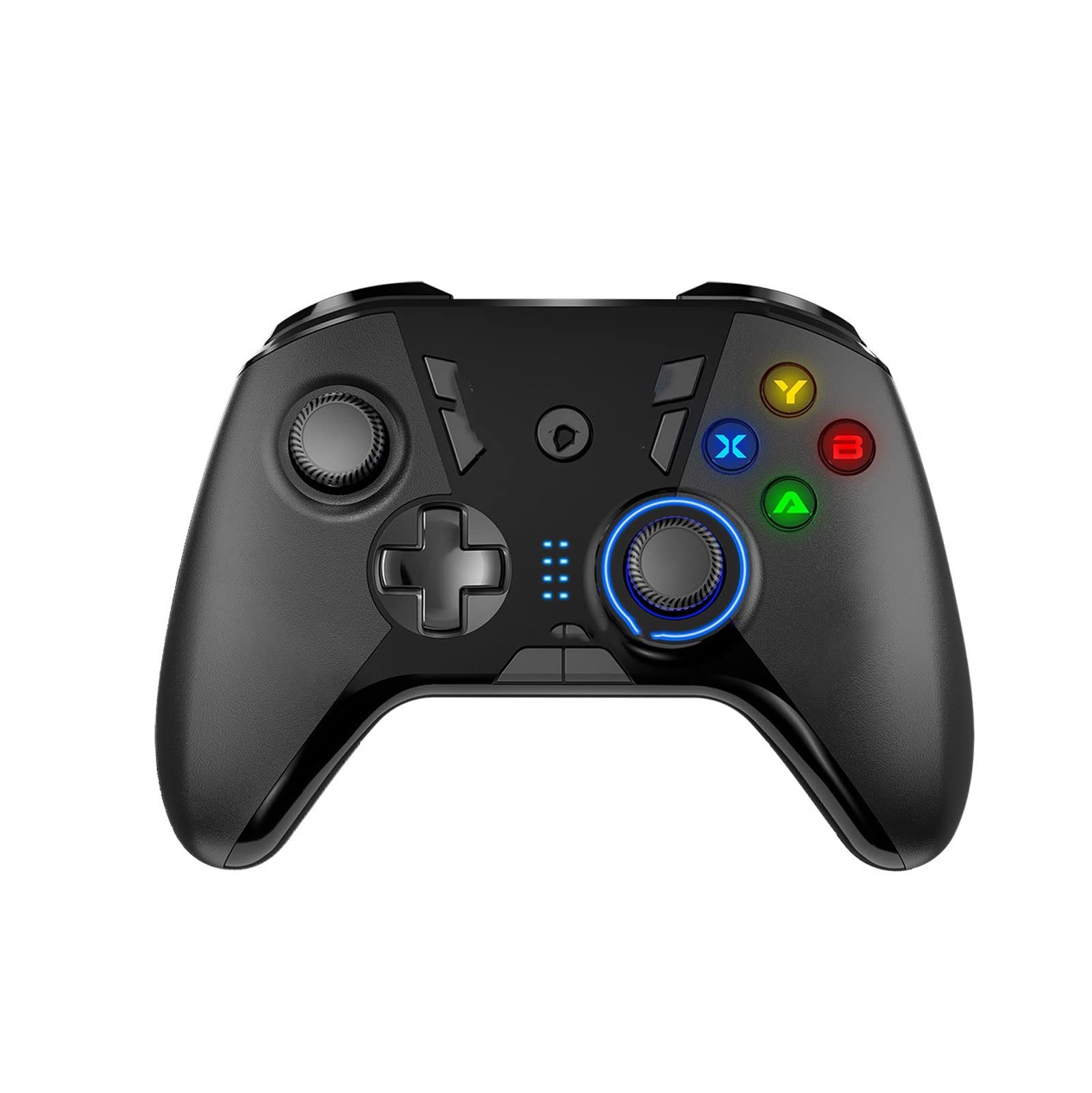 Rosmall Gamepad Game Controller اللاسلكي اللاسلكي مع أزرار قابلة للبرمجة ، متوافقة مع