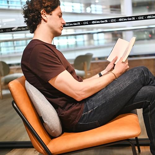 Miniatura 8 de C CUSHION LAB Almohada lumbar extra densa  Soporte de espalda firme ergonómico patentado multiregión para aliviar el dolor de espalda baja  Cojín de