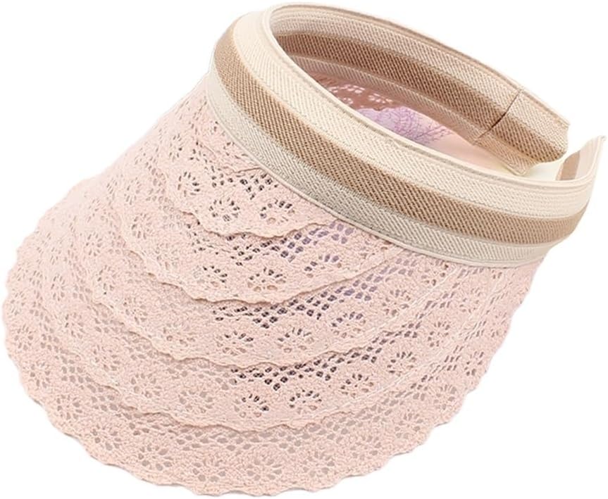 Parent-Child Hat Fashion Visor Hat Lady Brand Women Empty Top Sun Cap Girls Beach Panama Hat