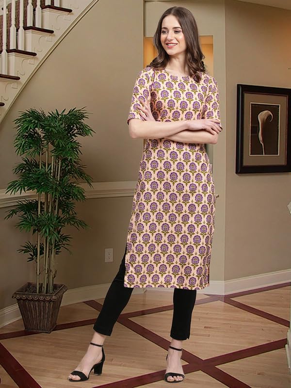 Image of Pinkmint Kurti for Women, Kurta for Women, Kurti, Digital Printed Kurta, Women's Casual Kurta, Kurta Set, Office Wear Kurta, Straight Kurta, Kurta Combo