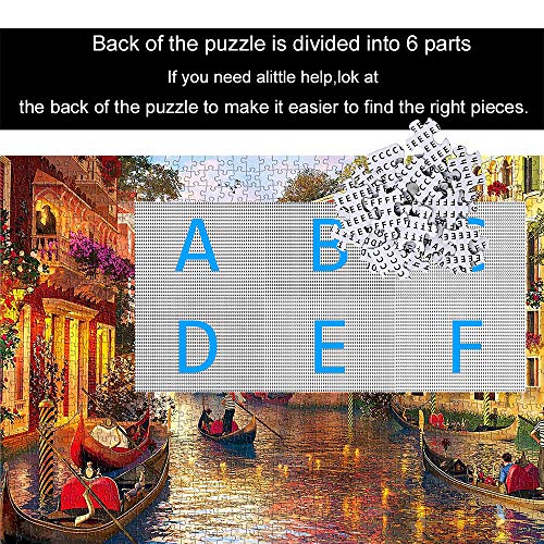 Jigsaw Puzzles 500 Pieces for Adults - Twelve Constellations Puzzle - Excellent Cutting Puzzles - Vibrant Colors Fits Family Challenge Puzzle Game