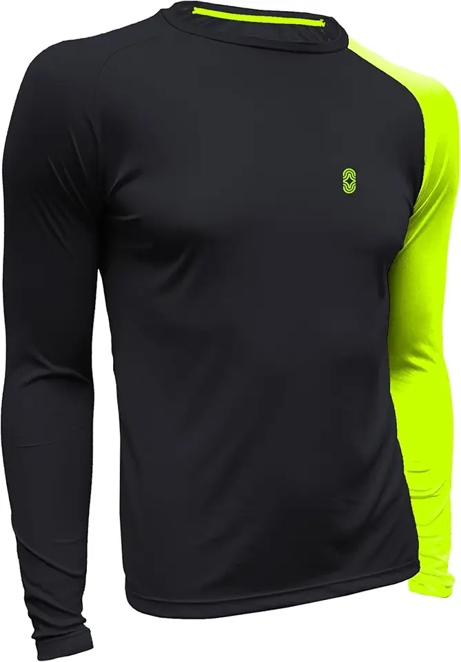 Camiseta Skube Com Proteção UV 50+ Dry Fit Segunda Pele Térmica Tecido Termodry Manga Longa