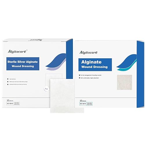 Apósito para heridas de alginato de calcio con vendaje para heridas de alginato de calcio de plata Ag