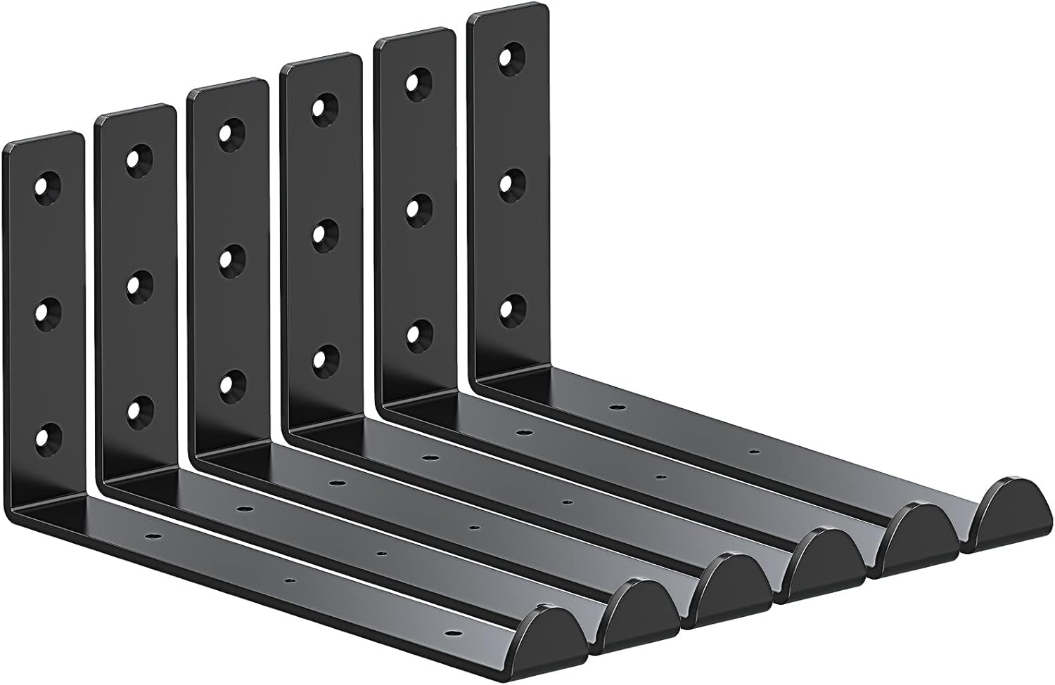 SMATTO Floating Shelf Bracket, Heavy Duty Shelf Bracket 11.