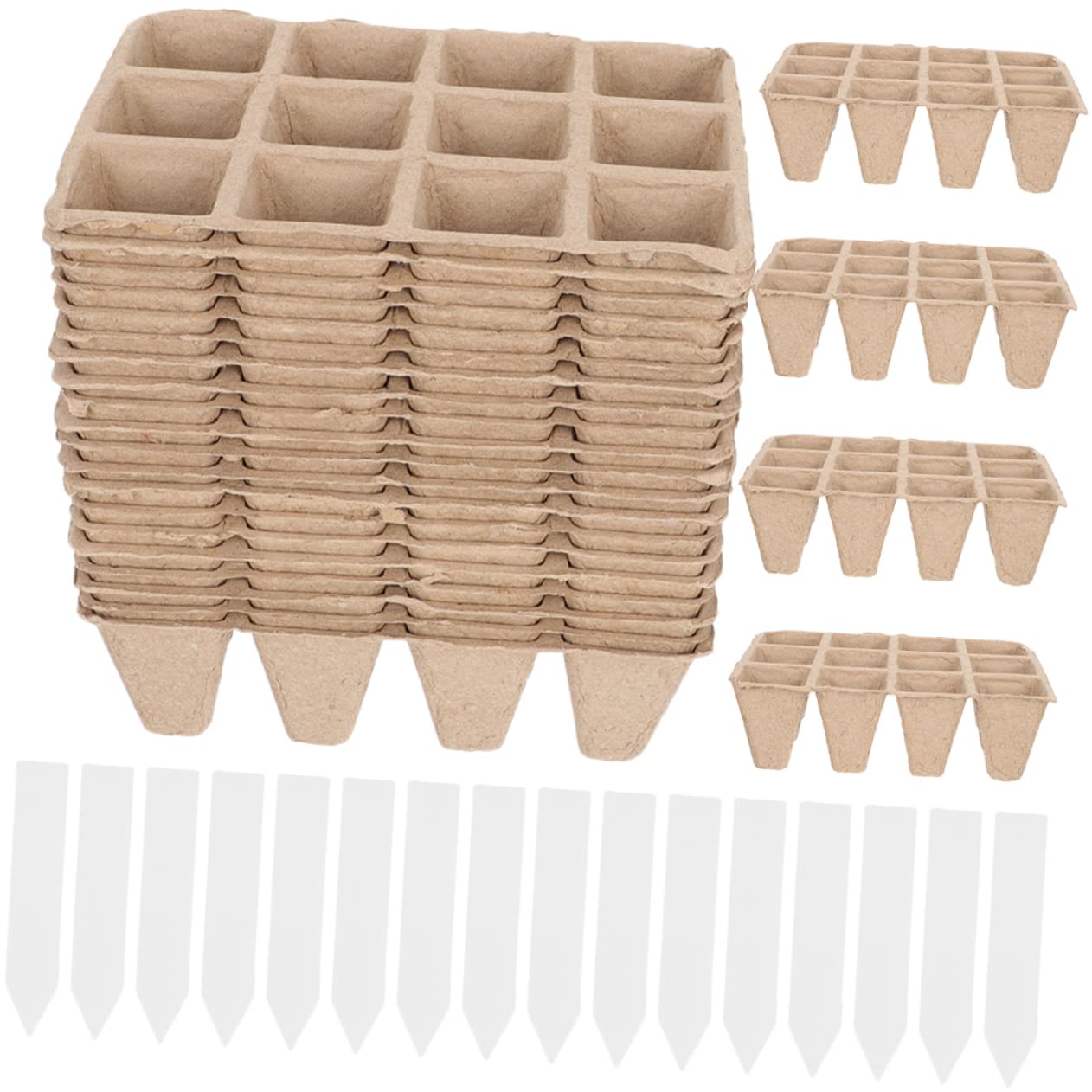 Toddmomy Keimschale Für Indoor-anbau Starter Für Blumen Und Gemüse Anzuchtschale Mit Keimpapierstation Biologisch Abbaubar Praktisch Für Anzuchttopf