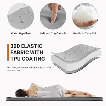 KingCamp Luxury Self-Inflating Camping Mattress 3D Foam Sleeping Pad Double(79.1