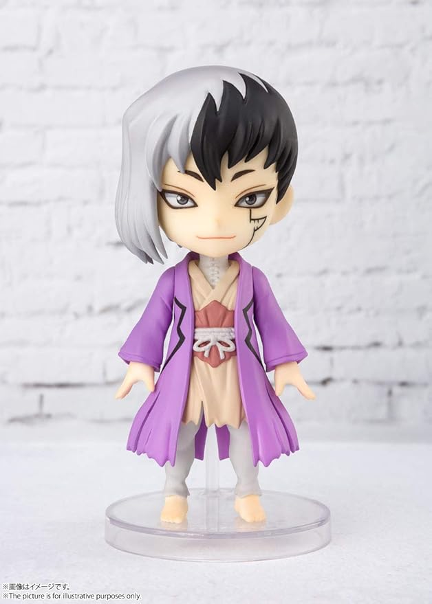 Amazon Figuarts Mini Dr Stone あさぎりゲン 約90mm Pvc Abs製 塗装済み可動フィギュア Bas フィギュア ドール 通販