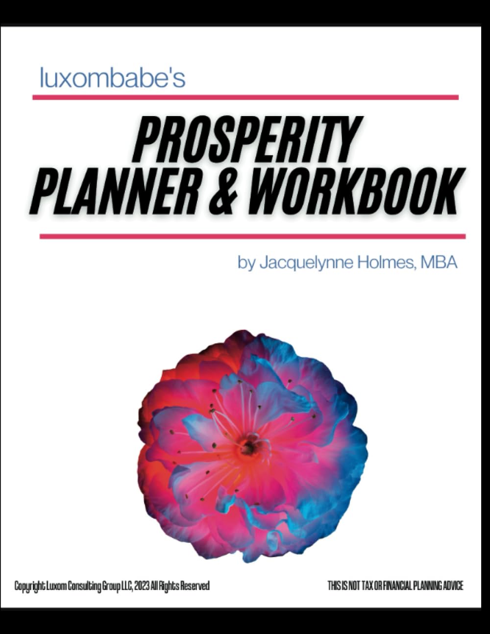 luxombabe's Prosperity Planner & Workbook