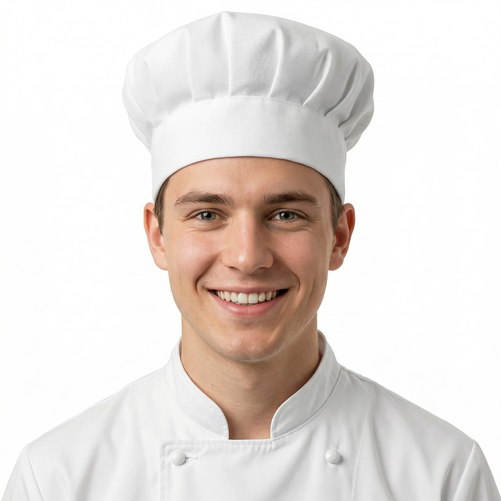 Czapka kucharska, unisex, męska czapka kucharska, damska czapka kucharska, bawełniana czapka kucharska, regulowana czapka kucharska, profesjonalna czapka kucharska, do kuchni, gotowania