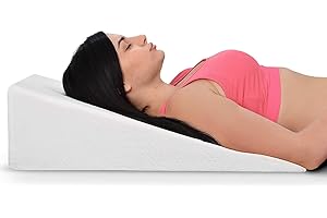 Ultimate Comfort: 5-inch Wedge Pillow with Memory Foam Top