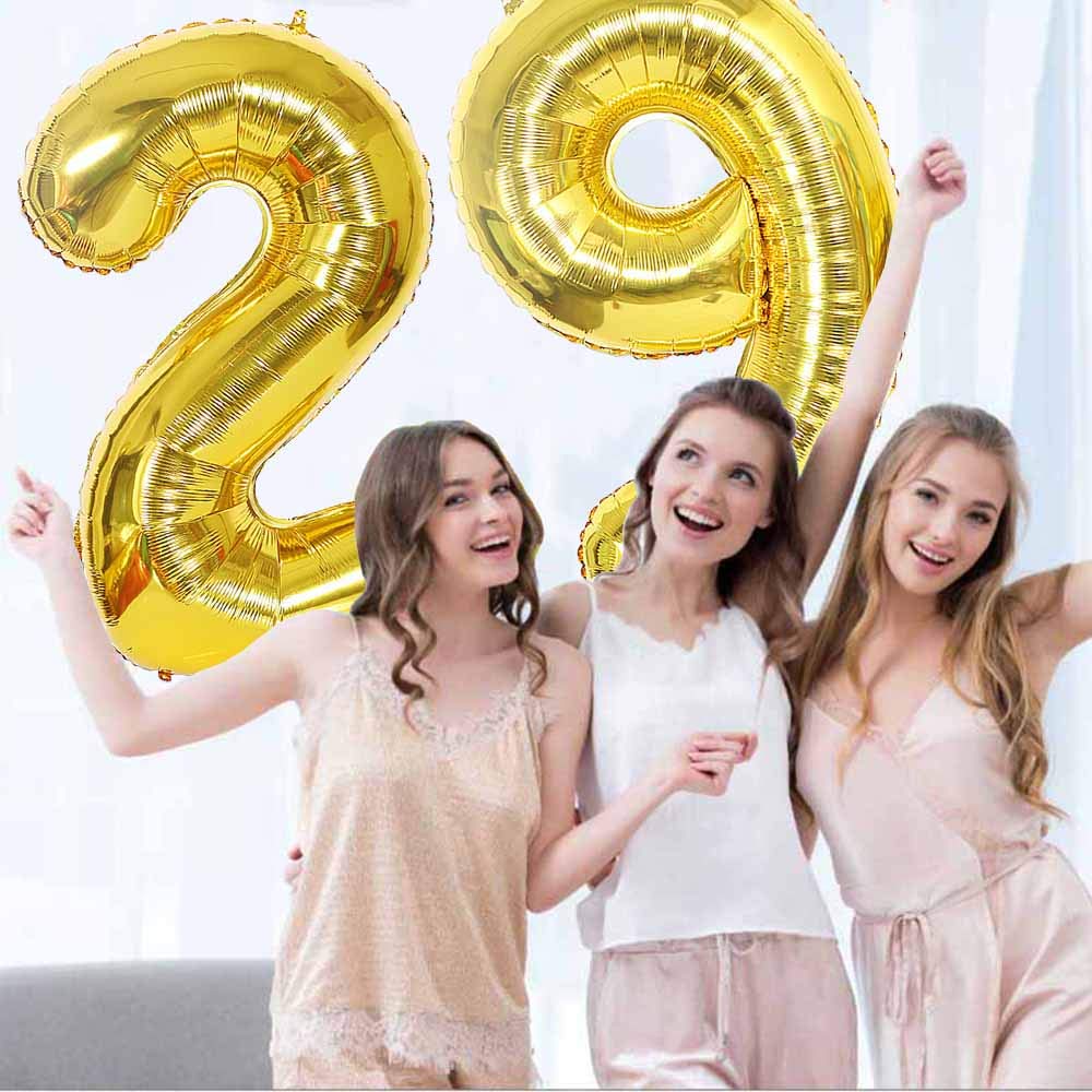 Ballon Mylar Géant Numéro 3 En Aluminium Doré - Idéal Pour Décoration De Fête - Maison