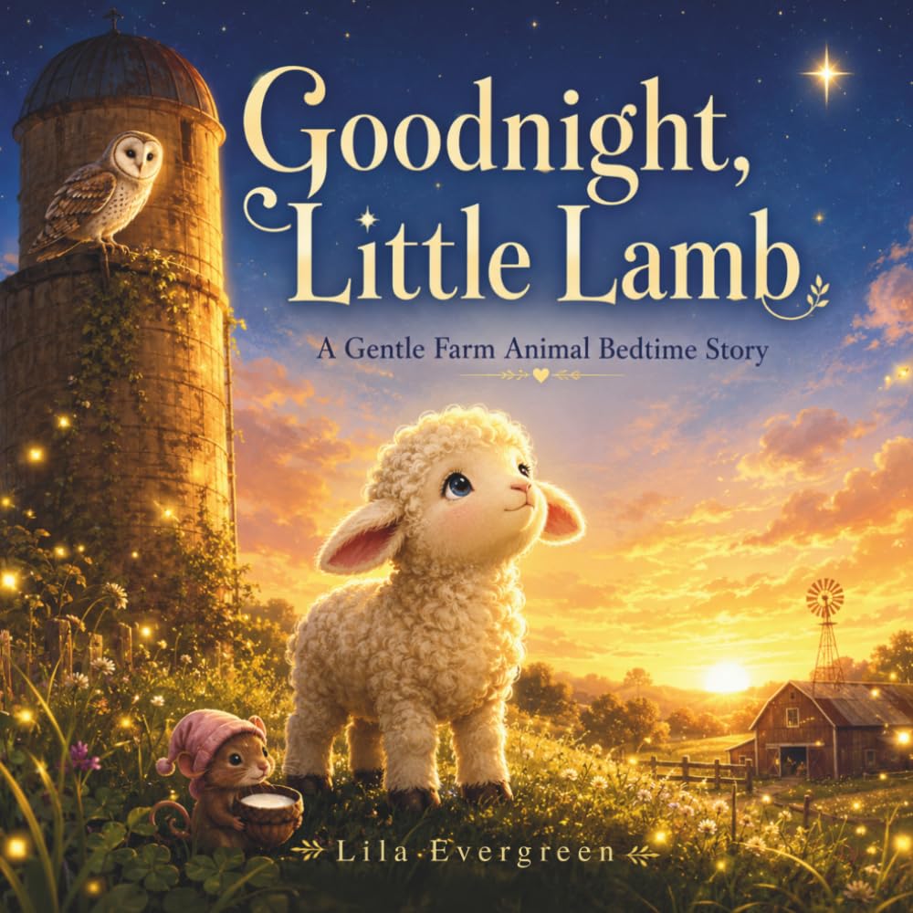 Goodnight, Little Lamb: Sweet Farm Bedtime Rhymes for Sleepy Preschoolers: 5 (Goodnight, Little Spark Series)