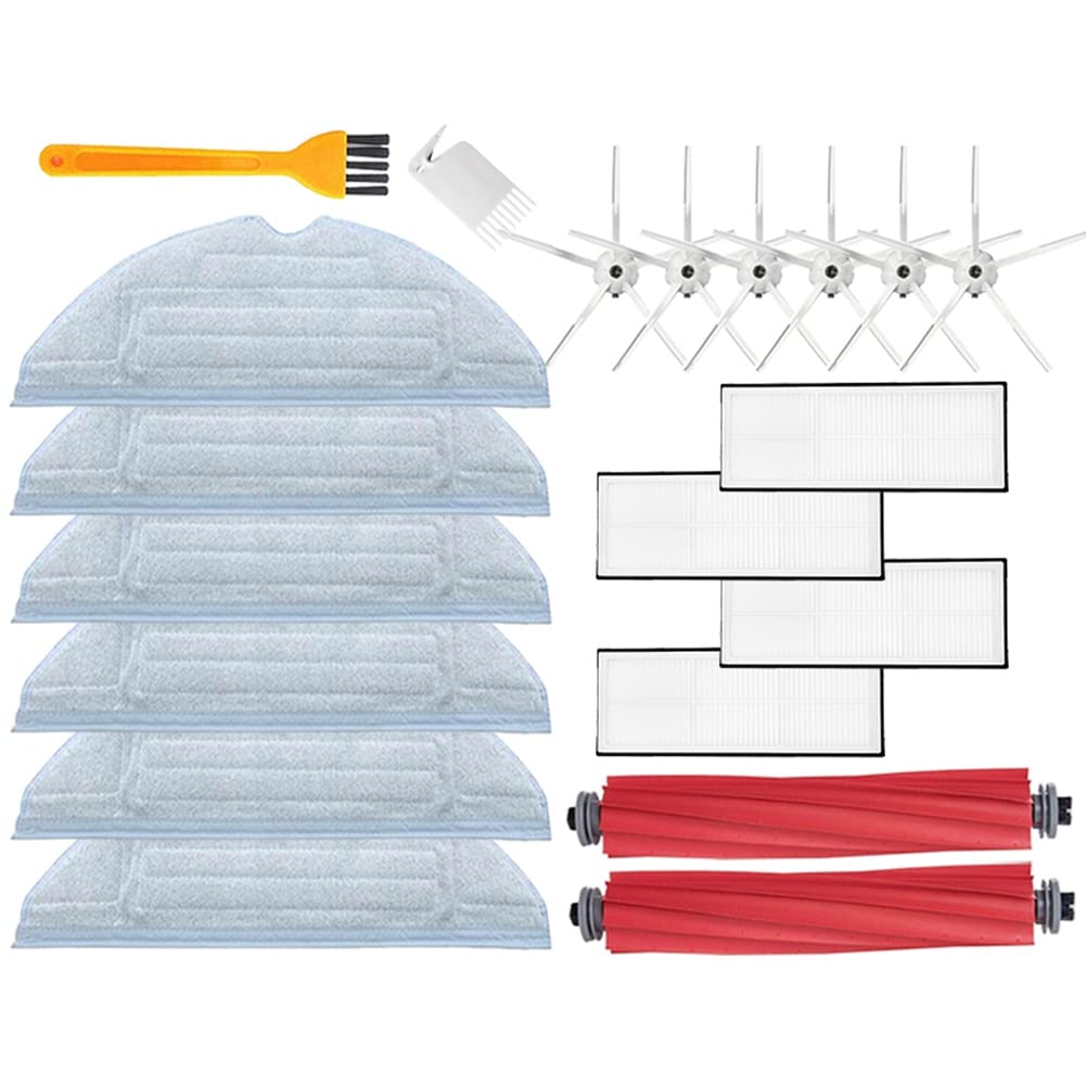Serpillère et brosse principale pour T7S Plus contre la poussière