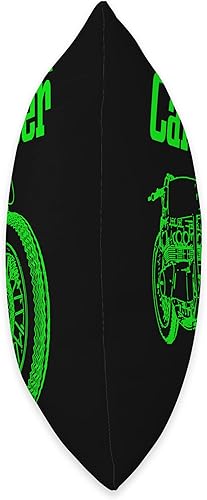 Miniatura 2 de Cafe Racer Biker Men Women Adult Teens Boys Girls Kids Youth Throw Pillow, 18x18, Multicolor