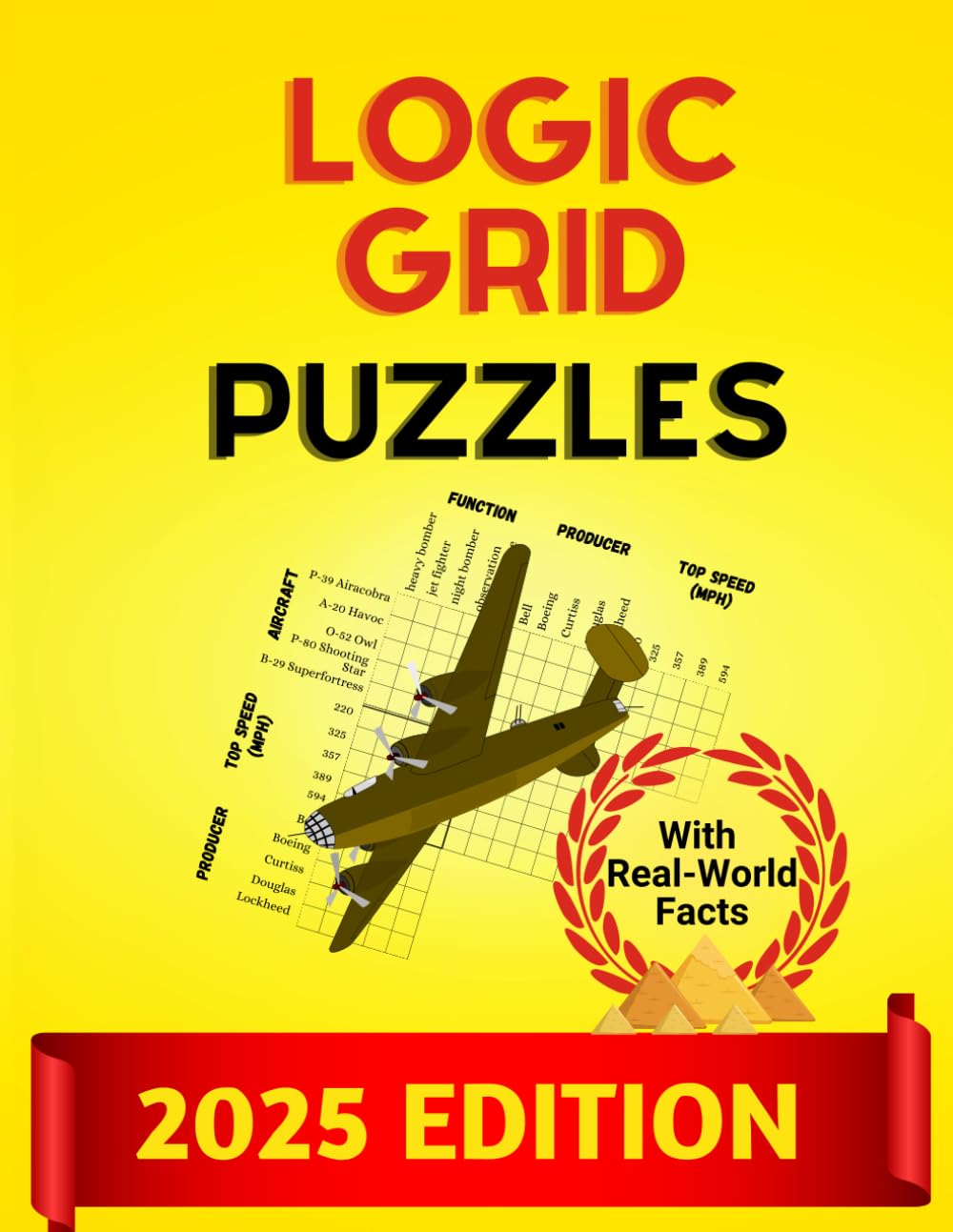 Logic Grid Puzzles: An Illustrated Collection (Logic Puzzle Books for Adults)