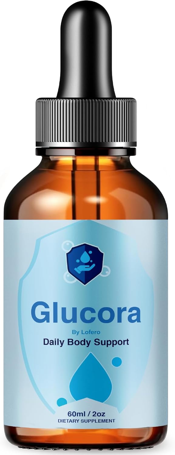 Glucora Drops Liquid Supplement with Advanced Maximum Strength, Premium All-Natural Ingredients Vitamins Wellness Formula for Overall Health Support Energy Berberine Berberina Gotas Reviews (2 oz)