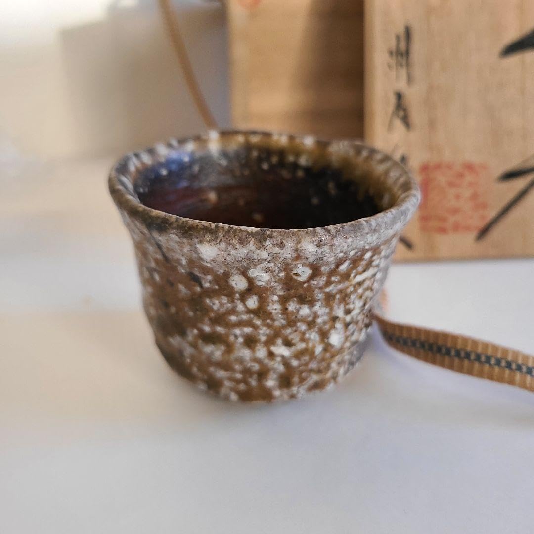 伊藤公象　笠間焼　湯呑2点セット 笠間焼 / 湯呑み（土灰） | 和の雑貨 えん