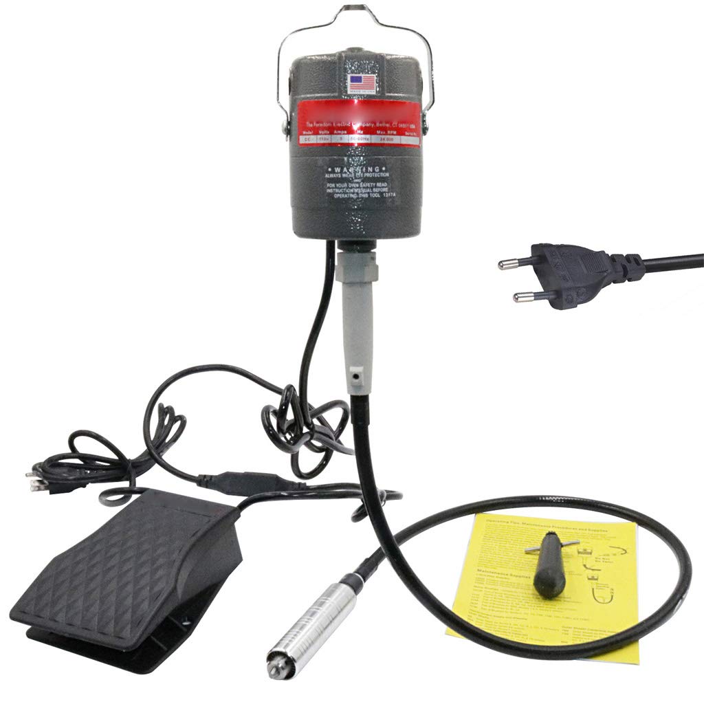 Buy Electric Flex Shaft Hanging Motor Grinder,24000 RPM Rotary 300W