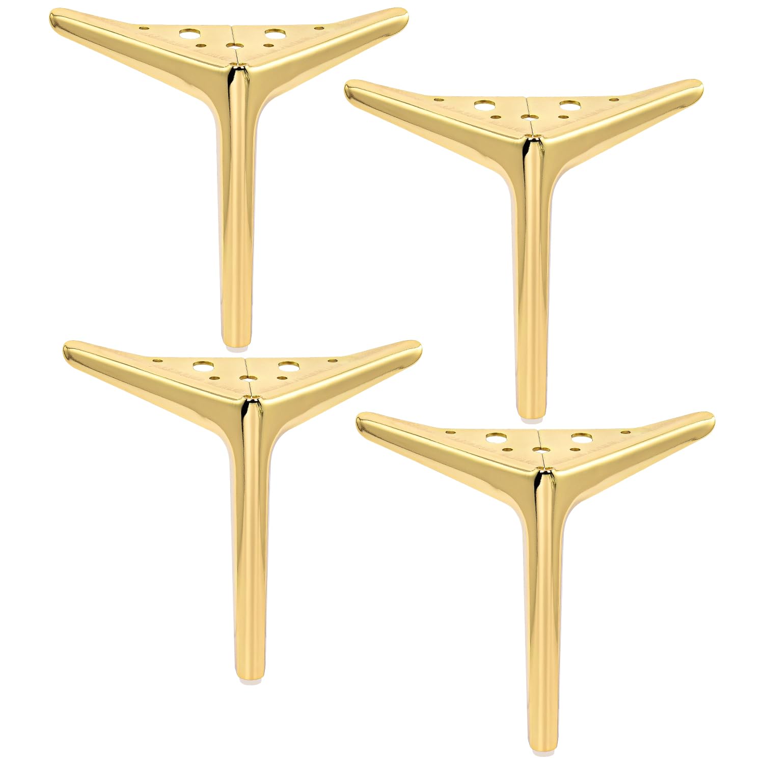 TCHOSUZ 7 Inch / 18cm Metal Furniture Legs