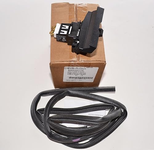 Parte # 5304442175auténtica fábrica OEM lavaplatos Puerta Latch y Kit de juntas para Frigidaire, Electrolux de hidromasaje y