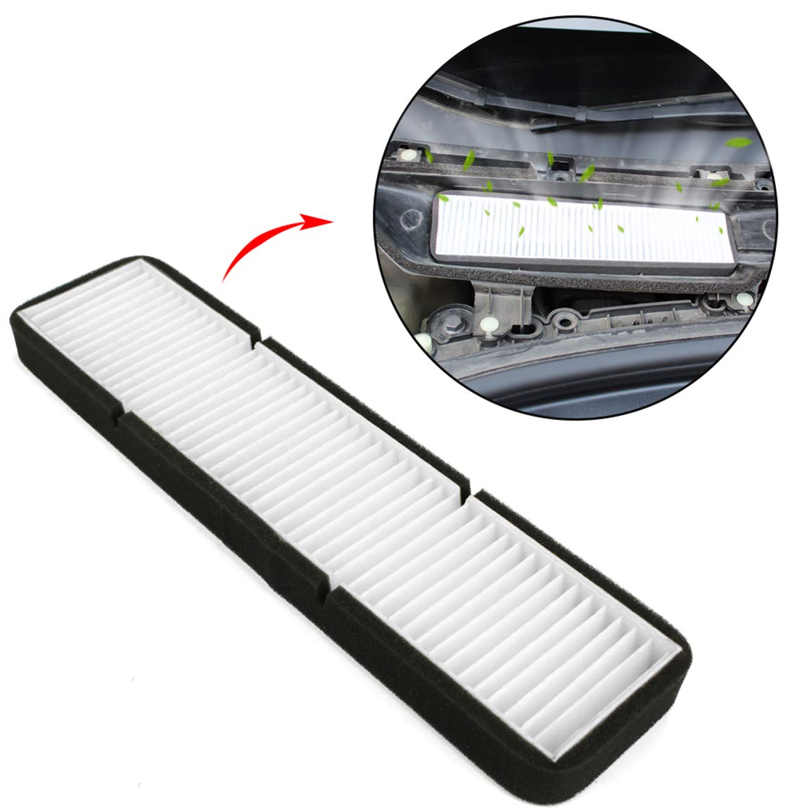 Buy TopLight Tesla Model 3 Air Intake Filters Premium Cabin Air Vent