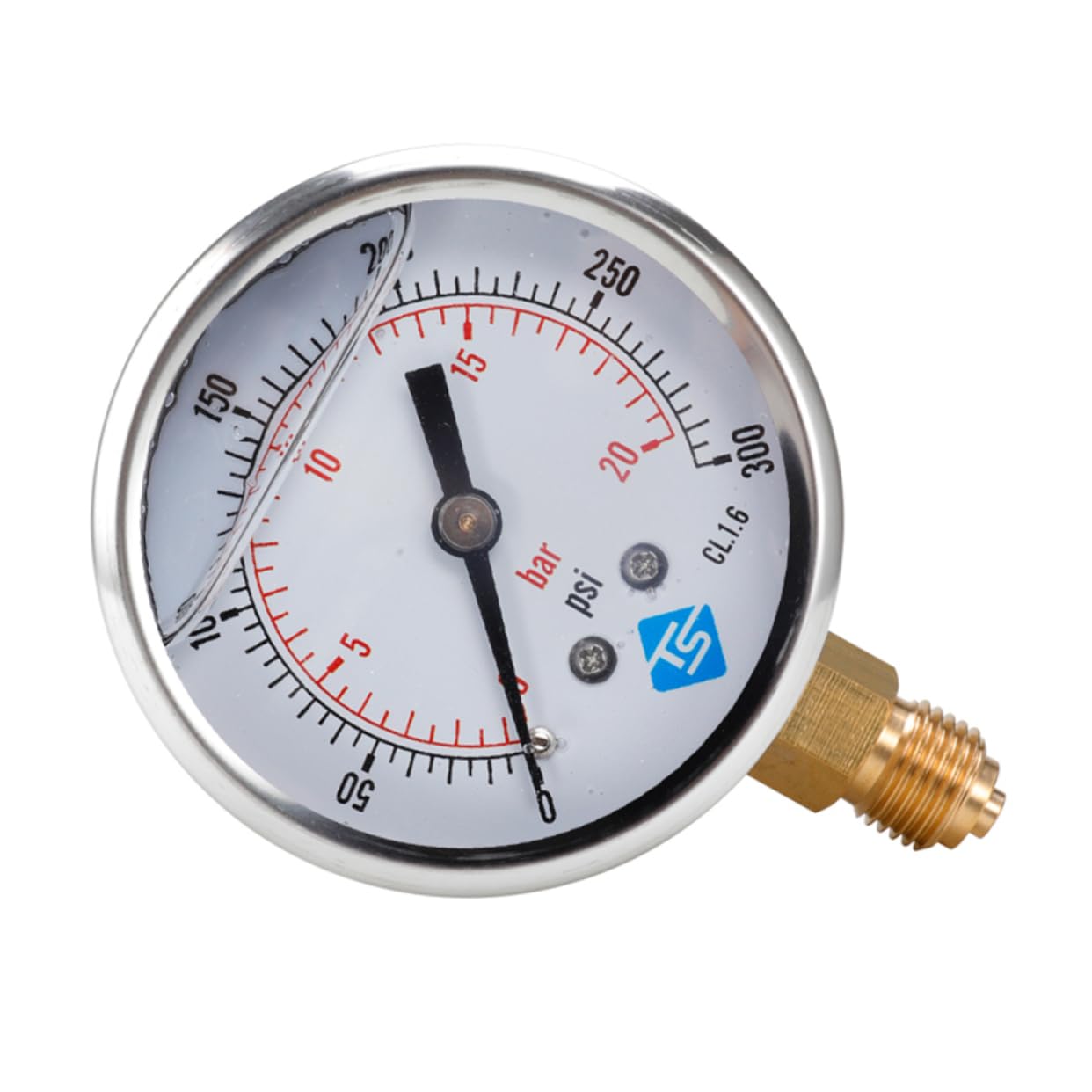 Manómetro de Agua Barómetro de Acero Inoxidable número de Suite doméstica engrase manómetro de vacío manómetro Digital de precisión Mesa de Prueba de manómetro hidráulico