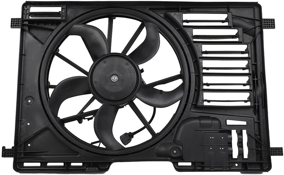 SCITOO Radiator Fan Assembly Replacement for 2013-2016 for Ford for Escape 1.6L 2.5L 2013-2018 for Ford for Focus 2.0L 2014-2016 for Ford for Transit Connect 1.6L Replace 622910