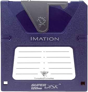 IMATON SUPER DISK スーパーディスク240MB メディア付 IMATON SUPER DISK スーパーディスク240MB メディア付 - 外付け