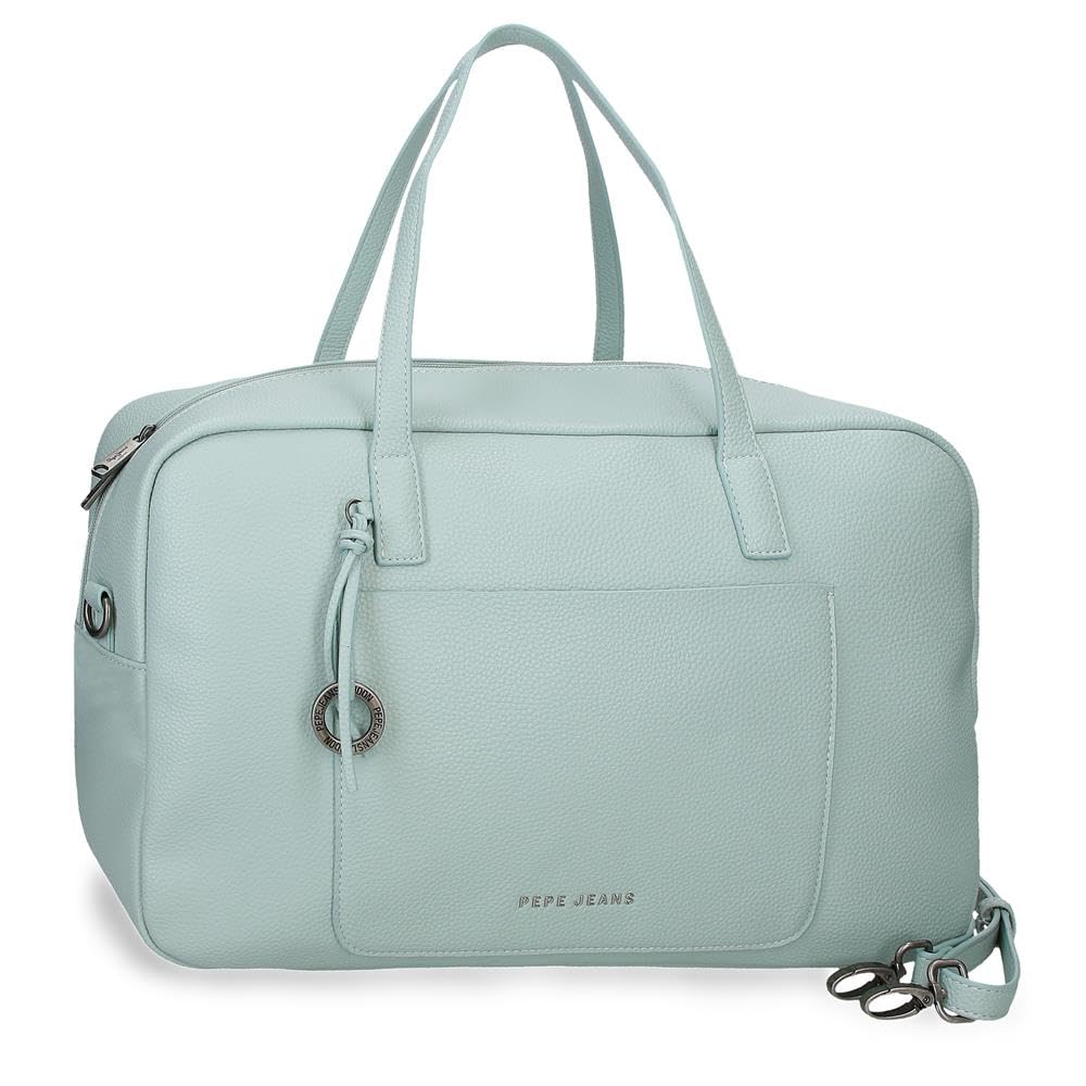 Pepe Jeans Paola Bolsa de Viaje Azul 40x25x15 cms Poliéster y PU by Joumma Bags