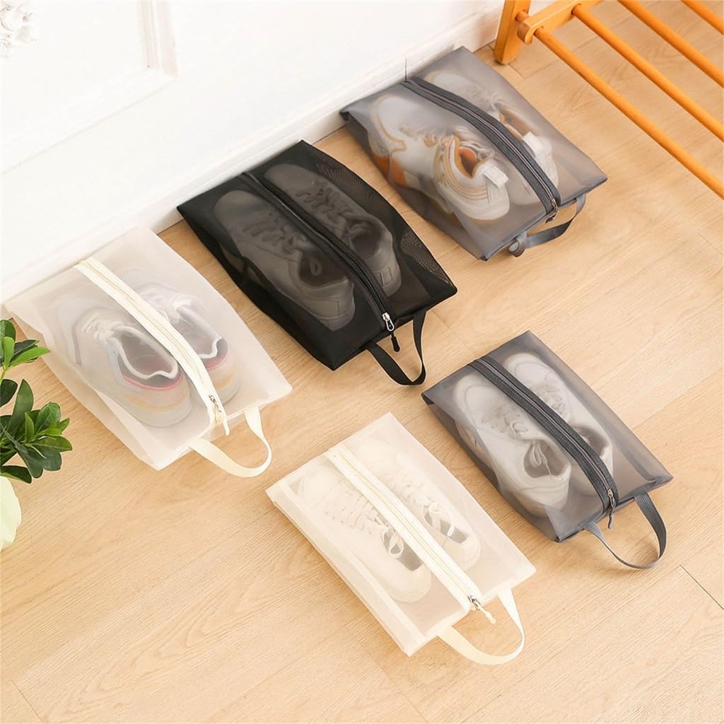 Breathable Anti Dust Shoe Organizers Bag Gym Travel Essential Storage Durable Nylon Materials