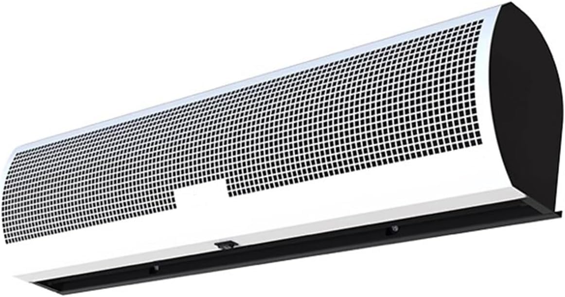 SSDDLZEQ Air Curtain for Doorway Air Curtain Machine Commercial Silent Catering Door Head Curtain Button Style(100CM)