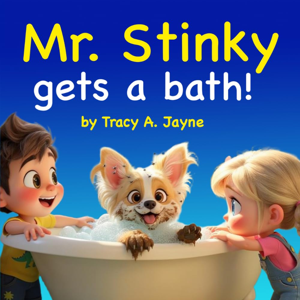 Mr. Stinky gets a bath!