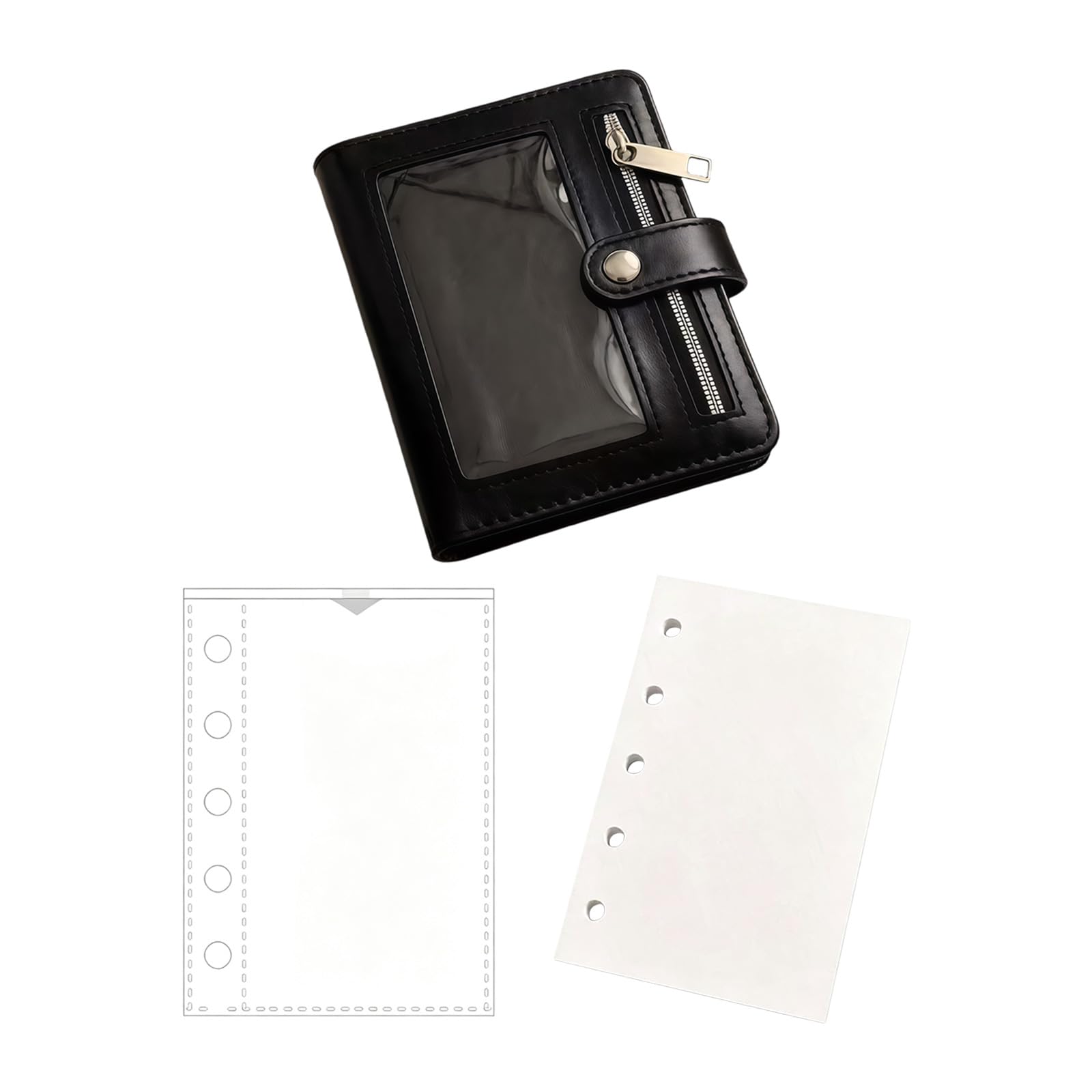Journal de poche pour carnet de notes rechargeable avec