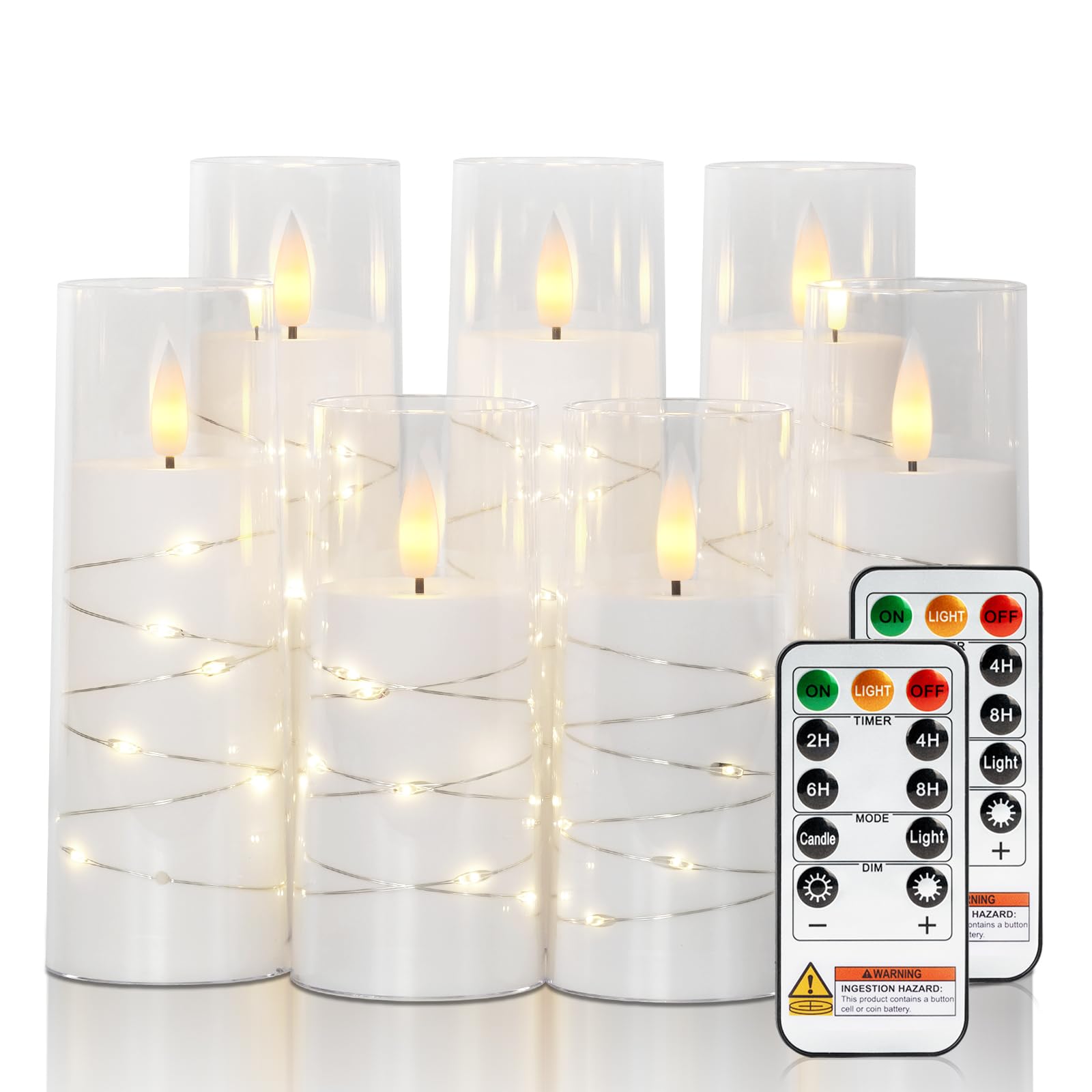 Raycare 7 Pack Flameless Candles