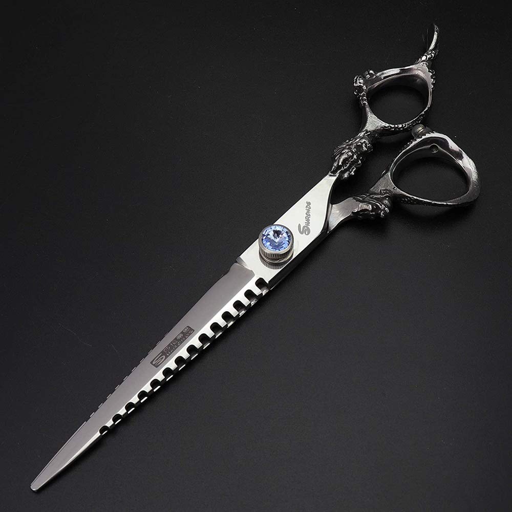 Porfessional Friseurscheren Set 7 Zoll Edelstahl Haarschneidescheren Set Profi Barbier für Damen & Herren